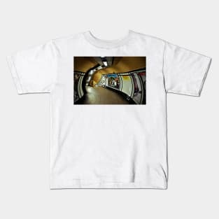 Empty London Underground Station England Kids T-Shirt